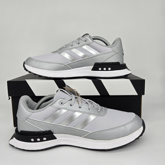 New adidas S2G 24 Spikeless Golf Grey Silver Metallic Women's Shoes Size 9 - Picture 6 of 8